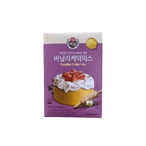 백설 바닐라 케익 믹스, 290g, 1세트