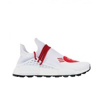 아디다스 정품 x 휴먼 메이드 x 퍼렐 윌리엄스 Hu NMD 화이트 레드 Adidas x Human Made x Pharrell Williams Hu NMD White Red