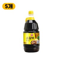 만능양념 집밥 업소용 소갈비 큰 양념 2.2kg 오뚜기, 5개