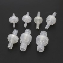 연료 가스 액체 빠른 도달을 위한 플라스틱 단방향 역류 물 인라인 유체 체크 밸브, 12mm