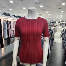 슈페리어 라운드넥반팔주름티셔츠