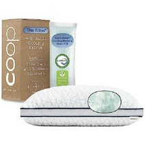미국 Coop 기능성 베게 메모리폼 베개 퀸 사이즈 쿨링젤 포함 일자 거북목 등받이 지지대, Eden, Eden Standard