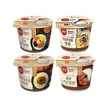 [비비고] 씨제이 치킨마요덮밥 233g(2팩)+버터장조림비빔밥 216g(2팩)+김치날치알밥, 상세 설명 참조