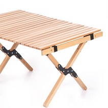 캠핑 원목 우드 롤 테이블 접이식 감성 테이블 900, 단품