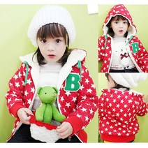 JG-PKK)누비별점퍼 아동누비점퍼 패딩자켓