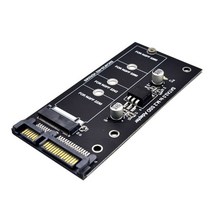 RYRA M.2 SATA 어댑터 m2-sata3 어댑터 NGFF 어댑터 카드 SSD 솔리드 스테이트 드라이브-6G 인터페이스 변환 카드, CHINA_Black, 01 Black