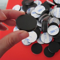 고무바킹 고무링 부싱 와셔 10pcs Φ 4.5-20mm 자체 접착 라운드 실리콘 피트, 20x3mm