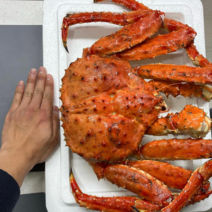 3kg 대형킹크랩 자숙킹크랩 1마리 선주직송, 1개