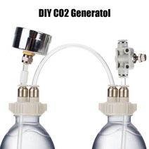 이산화탄소 발생기 수조 CO2 generator system kit for fish tank water grass with pressure air flow device 수족관, CO2 디퓨저만