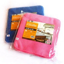 폴포 초 극세사 요술 크리스탈 행주 중형 10장, 핑크