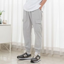 키작은남자 벨토 카고 조거 밴딩 팬츠