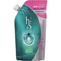 일본직발송 6. HAMP;S 【대용량】 에이치안도에스(HS) 샴푸 리프레시 리필용 특대 사이즈 550ML B01BER3NV, 550ML X 1, One Color