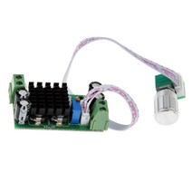 전기차부품 전기 스쿠터 리어 쇼크 5v 12v 24v pwm dc 냉각 팬 속도 컨트 러 w전위차계 손잡이 스위치, 없음