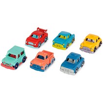 바타트 ndash Toy Cars ndash 세트 6 미니 차량 ndash Racer 픽업 트럭 경찰 택시 레트로 카 4x4 ndash Car for Toddlers Kids ndash 1년, 상세페이지 참조