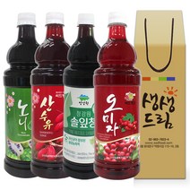 과실 엑기스 노니 솔잎 산수유 진액, 1개, 산수유엑기스 900mL