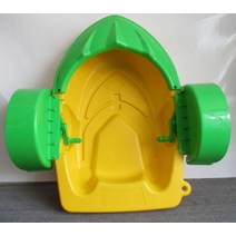 페달 수상 보트 물놀이 미니 배 에어 펜션 리조트 체험장 수영장 소 중 대, 색상랜덤, 70kg