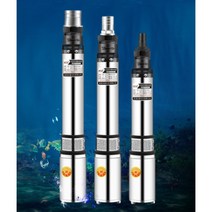 심정 펌프 지하수 우물 수중 모터 잠수형 가정용 배수, F