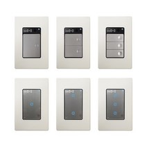 위너스 스마트스위치 IoT 원격 무선 자동 전등 누워서 불끄기, 버튼스위치 2구