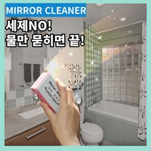 아파트 화장실 욕실 거울 유리 얼룩 물때 제거 닦기 도구 스퀴지