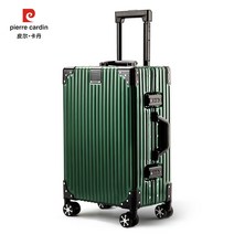 뉴 Pierre Cardin 모든 마그네슘 알루미늄 합금 트롤리 케이스 여성 웨딩 가방