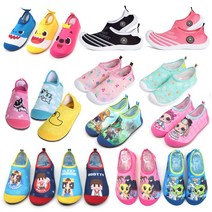 올유키즈 핑크퐁 팬콧 신비아파트 도티잠뜰 아쿠아슈즈 워터슈즈 물놀이신발 캐릭터 유아 아동 어린이 유치원 초등학생 주니어