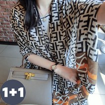 [1+1] 30종 여성 빅 스카프 명품 스퀘어 패턴 숄스카프 봄 가을 겨울