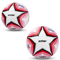스타 폴라리스 1000 축구공 4호 5호 어린이 성인 연습구 시합볼, 레드_5호