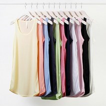 빅사이즈사랑해요 0019L107 심플 롱 망고 나시 IN