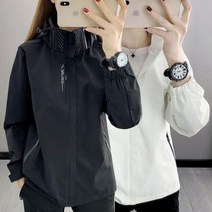 봄 가을 여성 후드 집업 자켓 바람막이 루즈핏 빅사이즈 방수 윈드브레이커 점퍼 잠바 아우터 A88