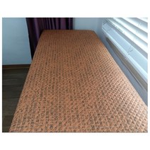 병원침대커버 한의원매트커버 - 한글황토 (모자형) / 맞춤제작