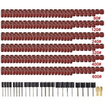 드러멜 드라멜 찌선반 샌딩 드럼 세트 그릿 80 100 120 샌딩 맨드릴이 있는 dremel dremel 회전 도구용 샌딩 밴드 연마 도구, 531개