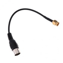 3-4pack IEC DVB-T TV PAL 암-SMA 수 점퍼 피그테일 케이블 RG174, 3개, 설명한대로, 설명한대로
