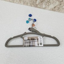 논슬립 벨벳옷걸이 회색 3p, 상세페이지 참조, 상세페이지 참조