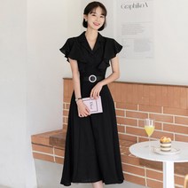 시크라인 브리터니 프릴 슬리브 원피스 CLMB-O-70