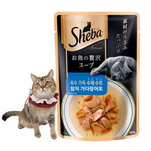 희동이네 고양이 간식 쉬바 수제수프 40g 기호성좋은 습식간식 수분보충 수프 고양이 간식