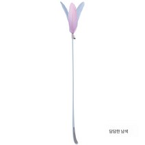 직거래 강인한 선녀 고양이 스틱 깃털 방울 애완동물 인터랙티브 고양이 훈련 고양이 스틱, 블루, 62cm