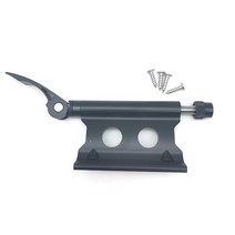 캐리어 트레일러 자동차 차량용 자전거 랙 캐리어 퀵 릴리스 포크 설치 CNC 알루미늄 자동차 트럭 지붕 MTB, 한개옵션0, 1개