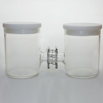 H형 이온 프로톤 교환막 실험용 전기 화학 이중 전해질 산수소 장치, 08 S-50ml