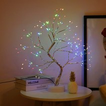별빛 나무 네온 led 간접 센서 특이한 수면 수유 카페 조명 이케아 센서 인테리어 나래바, 사색108개동선등소수등