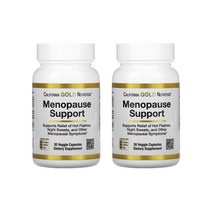 1+1 캘리포니아골드뉴트리션 CGN menopause 메노포즈 서포트 30베지캡슐 한속단 백하수오 류신 당귀 큰조롱 박주가리과