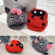 런던키즈 캐릭터 내화 털신발 사무실 난방신발