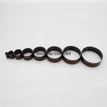 가죽 공예 도구 세트 펀칭 치즐 외 외 일본 스틸 블레이드 원형 커터 DIY 라운드 작은 벨 다이 커팅 나이프 핸드 펀치 금형 15-60mm, 40mm
