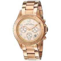 [해외]명품마크제이콥스시계70015592 Marc by Marc Jacobs Womens Rock Chronograph Watch Rose Gold MBM3156