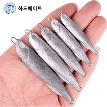 하드베이트 공백 철판 미끼 해안 캐스트 납 물고기 스퀸 납 물고기 철판 낚시 장비, 40g