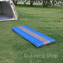 백패킹매트 텐트 단일 매트 수면 팽창식 에어 에어매트 1인용 자충매트 싱글, A. 블루 그레이