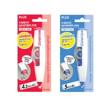 PLUS 플러스수정테이프 whipermr wh-605wh-605r, WH604