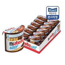 누텔라 앤고 막대과자, 52g, 12개입