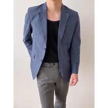 남자 여름 재킷 시원한 캐주얼재킷 네이비 레드컬러 결혼식 하객룩 행사 사회자 재킷 2color B.D.VERITY(베리티)