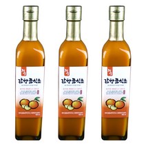 초산정 감향귤식초 1500ml (500mlx3병) / 선물세트, 단품