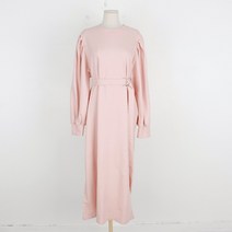 퍼니걸스 쭈리 퍼프 스트랩 롱 원피스_8980